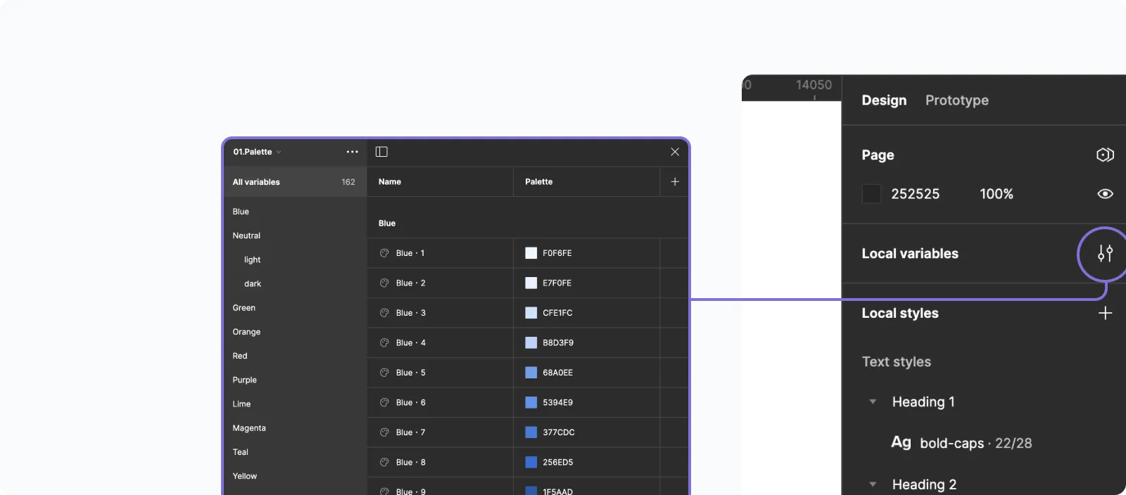 How to find color tokens part 1